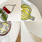 ミッドウィンター Midwinter サラダウェア SALAD WARE 19cmプレート スクエア テレンス・コンラン UKビンテージ ◎