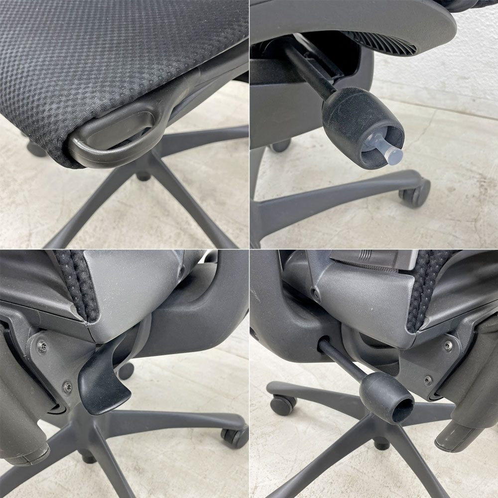 ハーマンミラー Herman Miller エンボディチェア オフィス デスクチェア ジェフ・ウェバー ビル・スタンフ シンク ファブリック〓