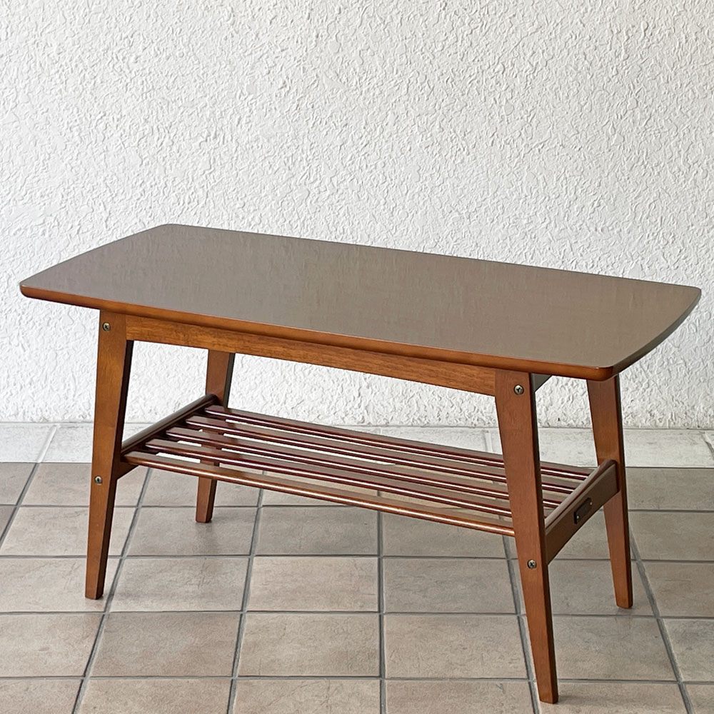 カリモク60 karimoku60 リビングテーブル ローテーブル Sサイズ ムテニエ天板 W90cm ジャパンミッドセンチュリー 生産終了モデル ◇
