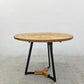 ジャーナルスタンダード ファニチャー JOURNAL STANDARD FURNITURE フェンディ FENDY ラウンドダイニングテーブル チーク古材 Φ100cm 〓