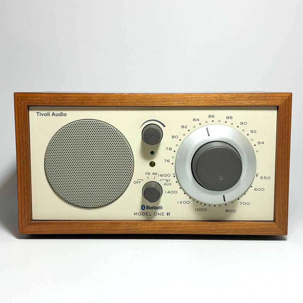 チボリ オーディオ Tivoli Audio モデルワン Model One BTM1 FM/AM ラジオ＆スピーカー Bluetooth対応 動作確認済 アメリカ ★