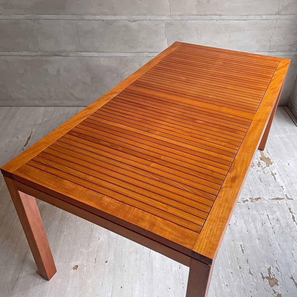 イスタナテラス ISTANA TERRACE レクタングラー テーブル Rectangular Table 160 ダイニングテーブル ガーデンテーブル 屋外使用可 アジアンチーク無垢材 定価￥250,800円