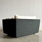 アルフレックス arflex エーソファ A SOFA 1.5人掛けソファ アームソファ W127.5cm ファブリック ダークグリーン フェザークッション付き 〓