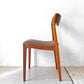 デンマークビンテージ Danish Vintage チーク材 ダイニングチェア デンマーク ファブリック 北欧家具 B ★