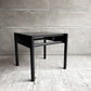カッシーナイクスシー Cassina ixc. イーストバイ・イーストウェスト East by Eastwest モナーク MONARCH サイドテーブル ブラック スクエア ナイトテーブル ixc. R&D 廃番 ♪