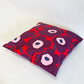マリメッコ Marimekko ピエニウニッコ Pieni Unikko クッションカバー レッドべース ダークパープル マイヤ・イソラ 廃番カラー 50×50cm 北欧 ■