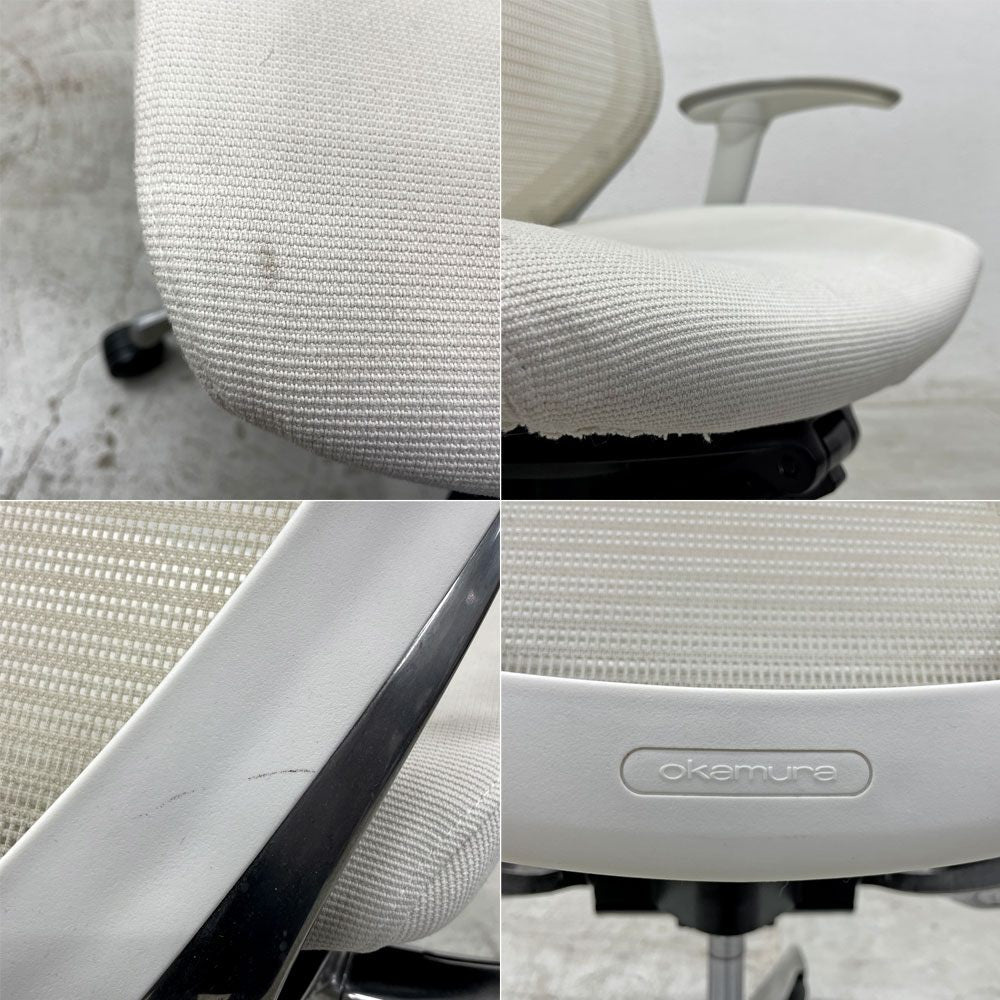 オカムラ okamura バロンチェア Baron Chair ローバック オフィスチェア ジョルジェット・ジウジアーロ 参考価格約188,210円 〓