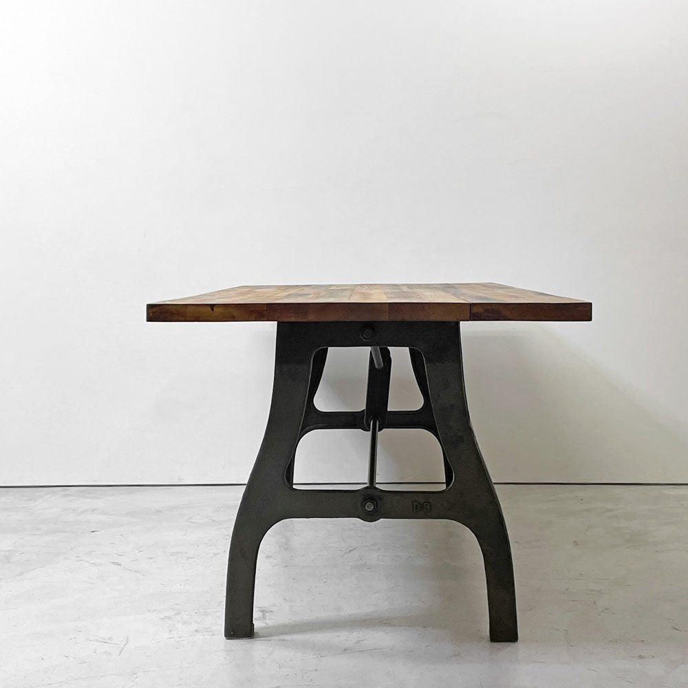 クラッシュゲート CRASH GATE クランキー2 CRANKY II ダイニングテーブル W180cm 古材x鉄脚 D8/DISTRICT EIGHT インダストリアル ●