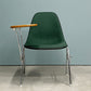 ハーマンミラー Herman Miller サイドシェルチェア セカンド 2nd ビンテージ アプホルスター スクールベース 肘掛けテーブル付 イームズ ミッドセンチュリー B ◎