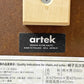 アルテック artek × 無印良品 MUJI スツール E60 4本脚 バーチ材 ブラウンラミネート アルヴァ・アアルト φ38cm  ●