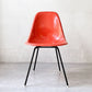 ハーマンミラー Herman Miller サイドシェルチェア セカンド 2nd FRP オレンジ Hベース イームズ ビンテージ ミッドセンチュリー ★