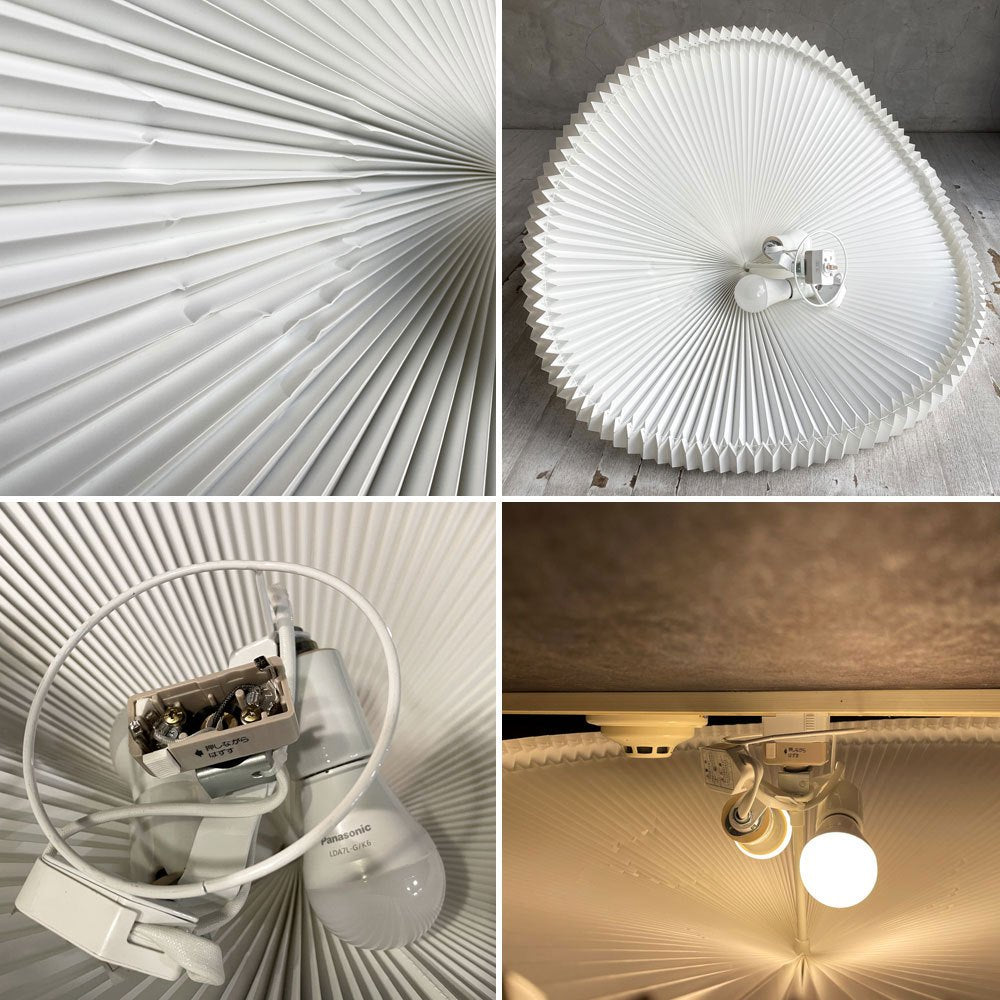 レクリント LE KLINT KP26-70 シーリングライト クラシックシーリングモデル 2灯 W70cm プリーツ ハンドクラフト デンマーク 北欧照明 ♪