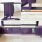 ストッケ STOKKE トリップトラップ TRIPP TRAPP プラムパープル ベビーチェア キッズチェア S/N4～ ノルウェー 北欧家具 ★