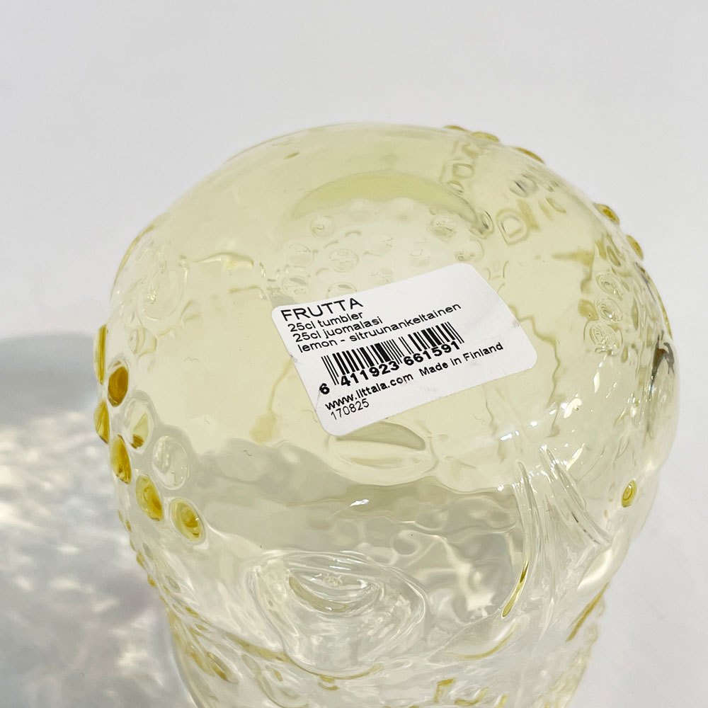 イッタラ iittala フルッタ Frutta タンブラー 250ml レモン オイバ トイッカ Oiva Toikka 北欧食器 A ◎