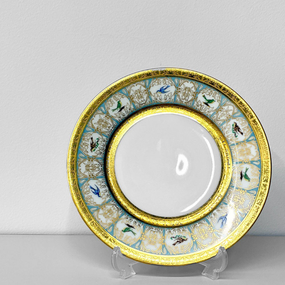 アビランド HAVILAND ベンガリス Bengalis ヴィクトリアンスワロー 19cm プレート リモージュ LIMOGES 三越特別製造版 E ◎