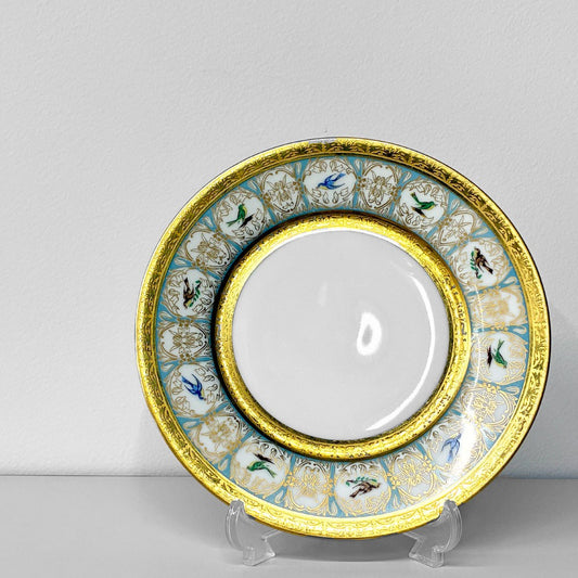 アビランド HAVILAND ベンガリス Bengalis ヴィクトリアンスワロー 19cm プレート リモージュ LIMOGES 三越特別製造版 E ◎