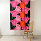 PMK Finland ビッグフラワー Big Flower 生地 ファブリック 133×200cm フィンレイソン Finlayson フィンランドビンテージ B ●