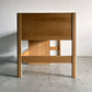 アクタス ACTUS オーク材 ファズル ワイドデスク FUZZLE WIDE DESK + シェルフ & キャビネット セット for 1～2名 子供から大人迄 参考価格225,500円～の品 〓
