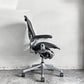 ハーマンミラー Herman Miller アーロンチェア Bサイズ ポスチャーフィット クラシックカーボンメッシュ ポリッシュドアルミベース ビル・スタンフ ＆ ドン・チャドウィック ■