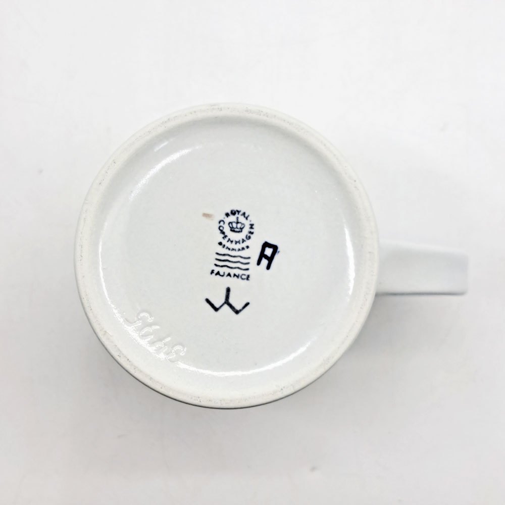 ロイヤルコペンハーゲン ROYAL COPENHAGEN イヤーマグ year mug アニュアルマグ Sサイズ 1985年 北欧ビンテージ デンマーク ●