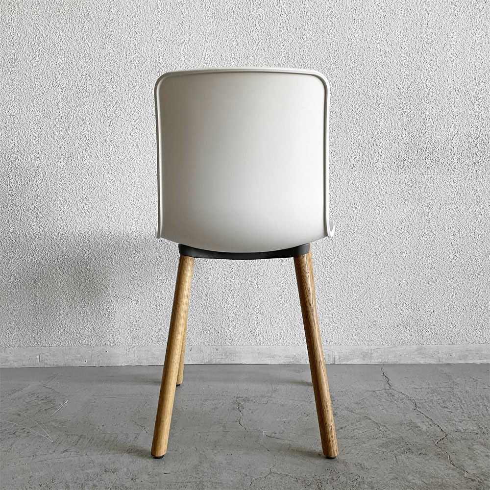 ヴィトラ vitra ハルウッド HAL WOOD サイドチェア ダイニングチェア ホワイト ナチュラルオーク ジャスパー・モリソン 現行定価￥78,100- A 〓
