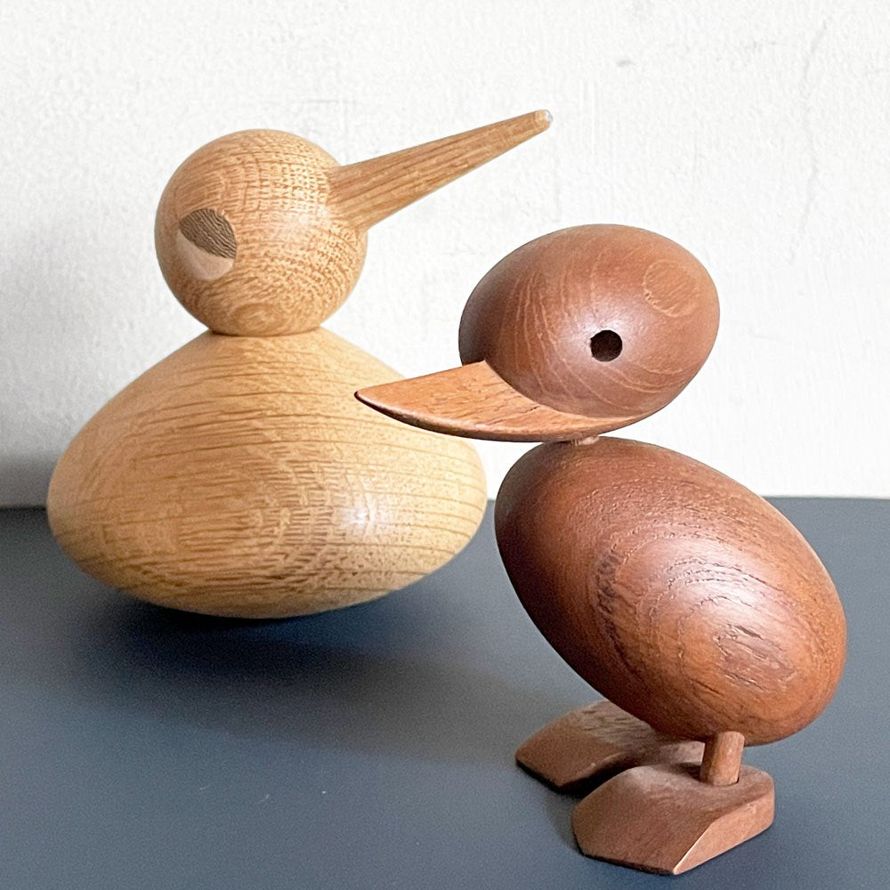 アーキテクトメイド ARCHITECTMADE ダックリング Duckling 子ガモ オブジェ チーク無垢材 ハンス・ボーリング 北欧 デンマーク ■
