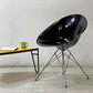 カルテル Kartell エロエス ERO S ダイニングチェア ブラック 4本脚 フィリップ・スタルク スペースエイジ イタリア 参考定価￥93,400- ●