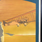 パリ＝ロンドン航空サービス Compagnie Franco-Roumaine de Navigation Aerienne 公式リトグラフ 1987年 再版品 62×100cm 〓