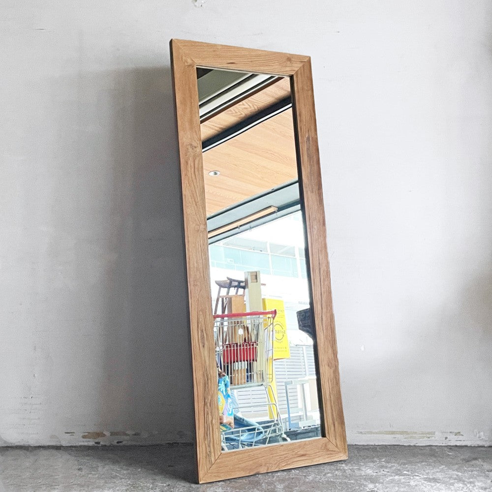 イデー IDEE ジャティ トゥア ミラー JATI TUA MIRROR Mサイズ 姿見 オールドチーク材 無垢材 定価￥99,900- ■