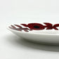 グスタフスベリ GUSTAVSBERG レッドアスター RED ASTER デザートプレート Φ17.5cm スティグ・リンドベリ スウェーデン 北欧食器 ビンテージ ●