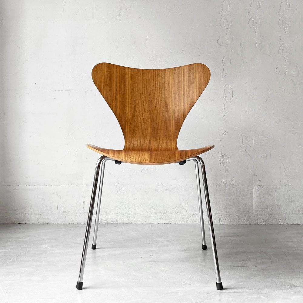 フリッツハンセン Fritz Hansen セブンチェア Seven Chair ダイニングチェア アルネヤコブセン Arne Jacobsen ウォールナット材 北欧 美品 ★