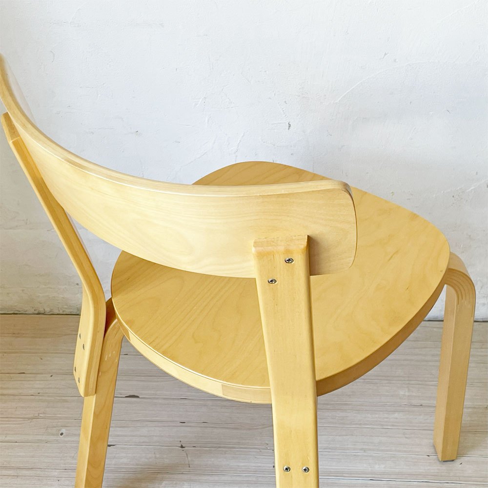 アルテック artek チェア69 Chair69 ダイニングチェア ナチュラルラッカー アルヴァ・アアルト Alva Aalto フィンランド 北欧家具 A ★