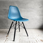 ハーマンミラー HermanMiller サイドシェルチェア ドゥエルレッグ DSW ブルーグリーン × エボニー ポリプロピレン製 イームズ ミッドセンチュリー ♪