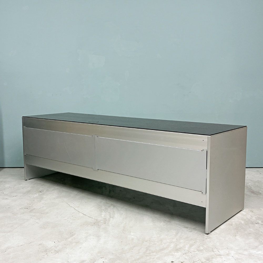 カッシーナイクスシー Cassina ixc. エアーフレーム AIR FRAME シアターボード サイドボード ガラスキャビネット W170cm デヴィッド・チッパーフィールド イタリア ◎