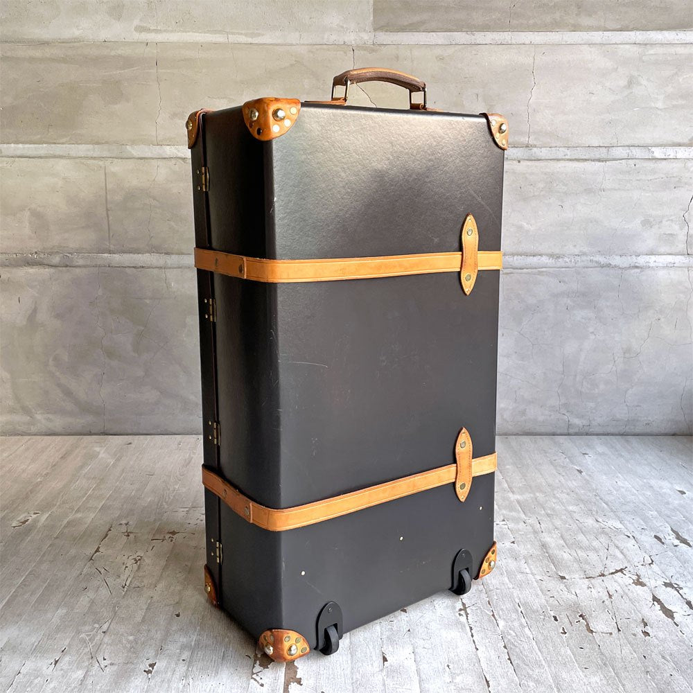 グローブトロッター GLOBE-TROTTER サファリ エクストラディープ スーツケース キャリーケース 2輪 33インチ 103L ブラウン×ナチュラル 廃番希少 ♪