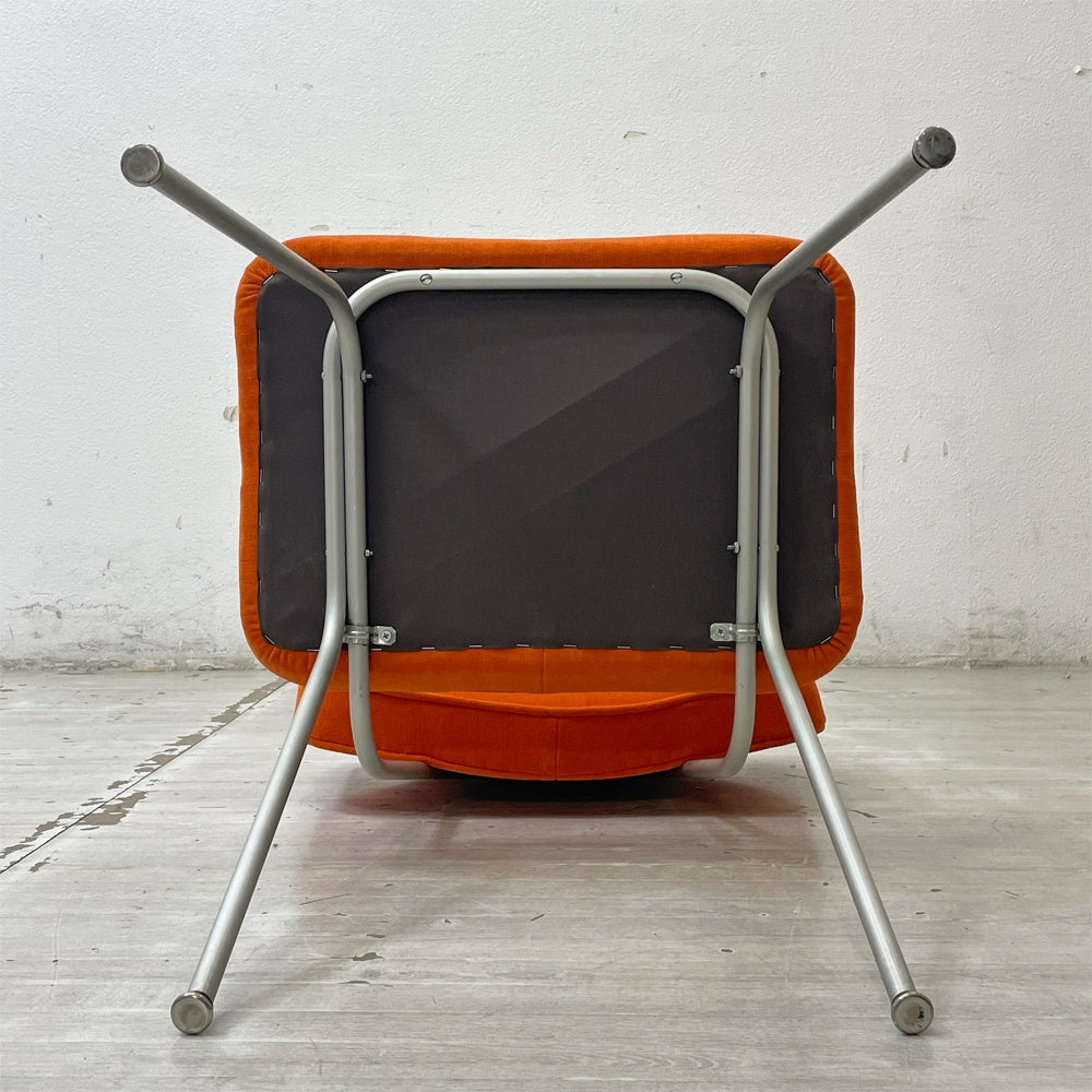 ハーマンミラー Herman Miller ジョージ・ネルソン George Nelson メタルサイドチェア Model 4671 ビンテージ ミッドセンチュリー クッション・ファブリック交換品 希少 ●
