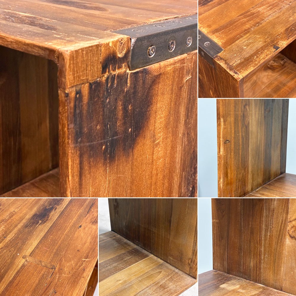 アクメファニチャー ACME Furniture トロイ TROY オープンシェルフ 3段 Lサイズ + トロイボックス TROY BOX S & L 2個セット ◎