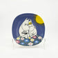 アラビア ARABIA ムーミン Moomin 月光 Moonshine プレート 飾り皿 1991-1997 廃番 フィンランド 北欧食器 A ●