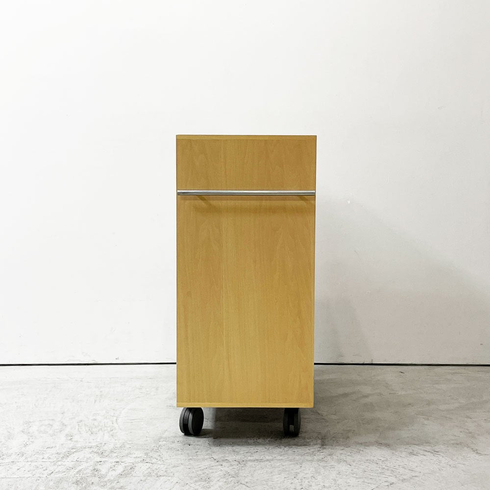 マルゲリータ margherita Storage Cart キャスター付き収納カート 標準タイプ A4書類引き出し収納カート 深め 8杯 シナ合板 定価￥53,680- B ●