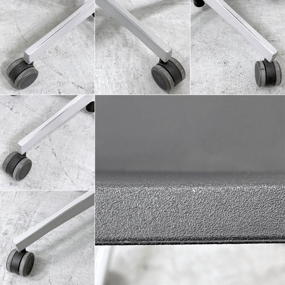 ヴィトラ vitra ゼロフォー 04. スタジオチェア  デスクチェア アームレスト付 ブラック マールテン・ヴァン・セーヴェレン 昇降機能 A ●