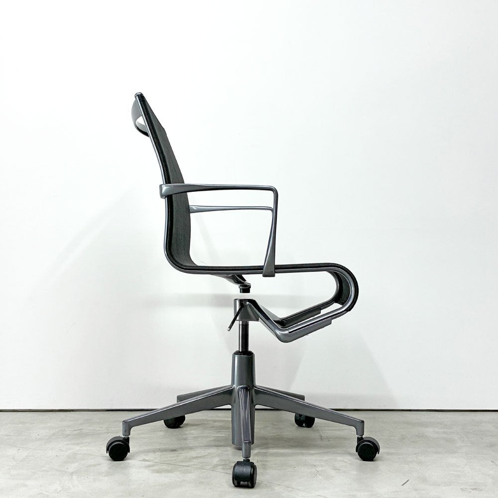 アリアス Alias 434 ローリングフレーム ROLLINGFRAME アームチェア オフィスチェア グラファイトグレー 昇降 アルベルト・メダ Cassina ixc.取扱 ◎