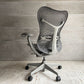 ハーマンミラー Herman Miller ミラチェア Mirra Chair オフィスチェア スタジオ7.5 グラファイトベース グラファイトアーム  廃番 ♪
