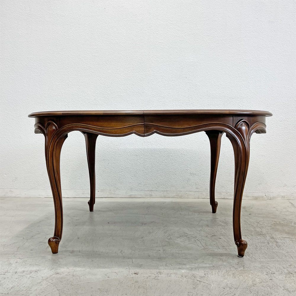 ドレクセルヘリテイジ DREXEL HERITAGE ツーレイン Touraine エクステンションダイニングテーブル W142～234cm クラシカルデザイン 〓