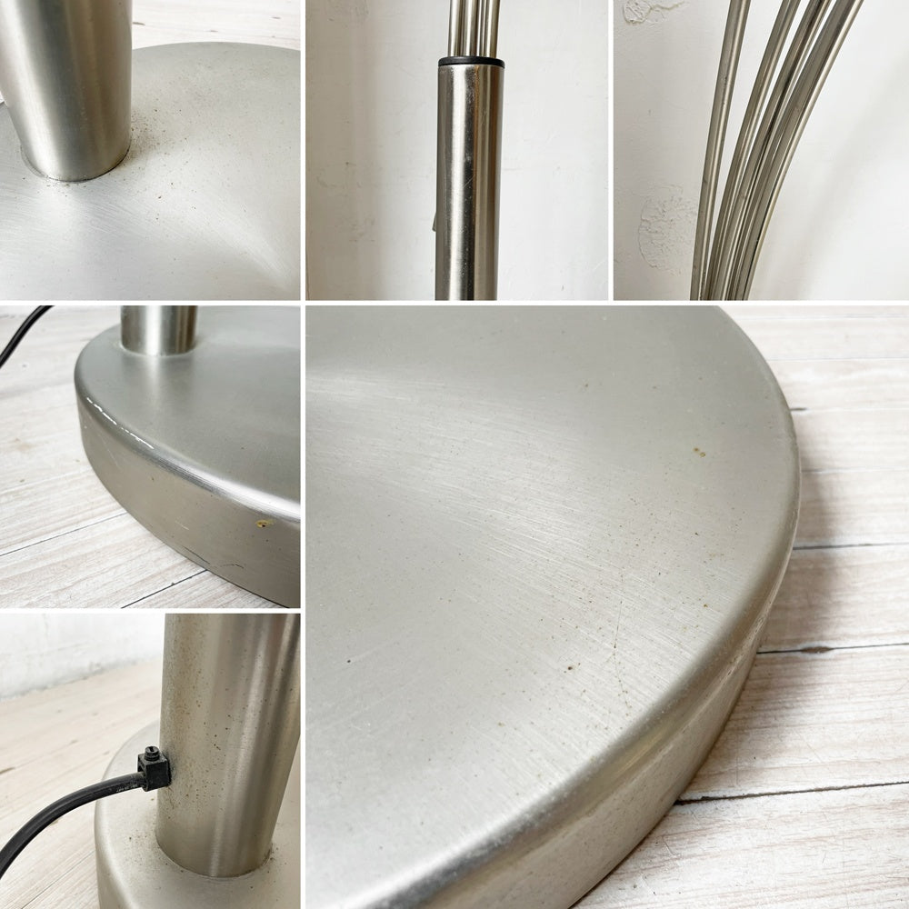 ミッドセンチュリーデザイン 5灯 ツリーライト マルチアーム フロアライト アーチ型 フロアランプ USビンテージ  工業デザイン ★