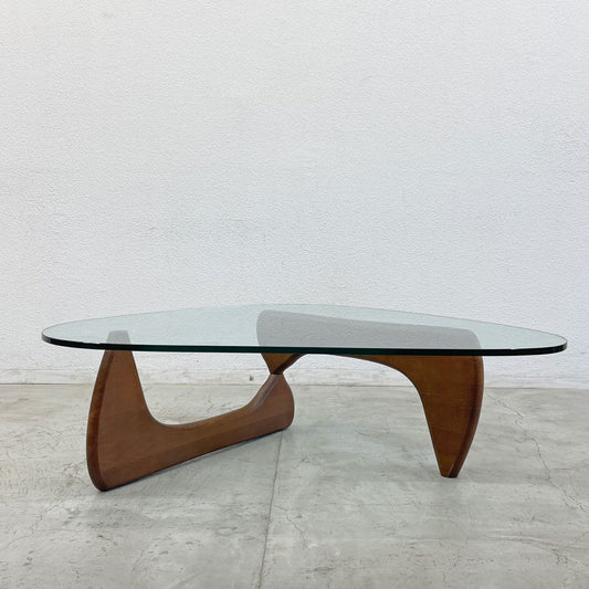 イサムノグチ Isamu Noguchi コーヒーテーブル Coffee Table リプロダクト品 ガラス天板厚1.5mm 名作 デザイナーズ家具 〓