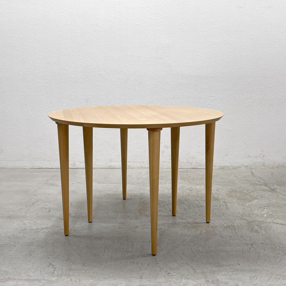 高野木工 TAKANO MOKKOU バルーン BALLOON 伸長式 ダイニングテーブル ホワイトオーク材 〓