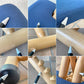 ストッケ STOKKE ヴァリエ VARIER マルチバランス MULTI バランスチェア ブルー 学習椅子 北欧家具 ◇