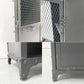 アナザーライフ Another Life アイアンサイドキャビネット IRON SIDE CABINET シェルフ 2段 1ドア ブラック インダストリアル 工業系 定価￥52,800- ●