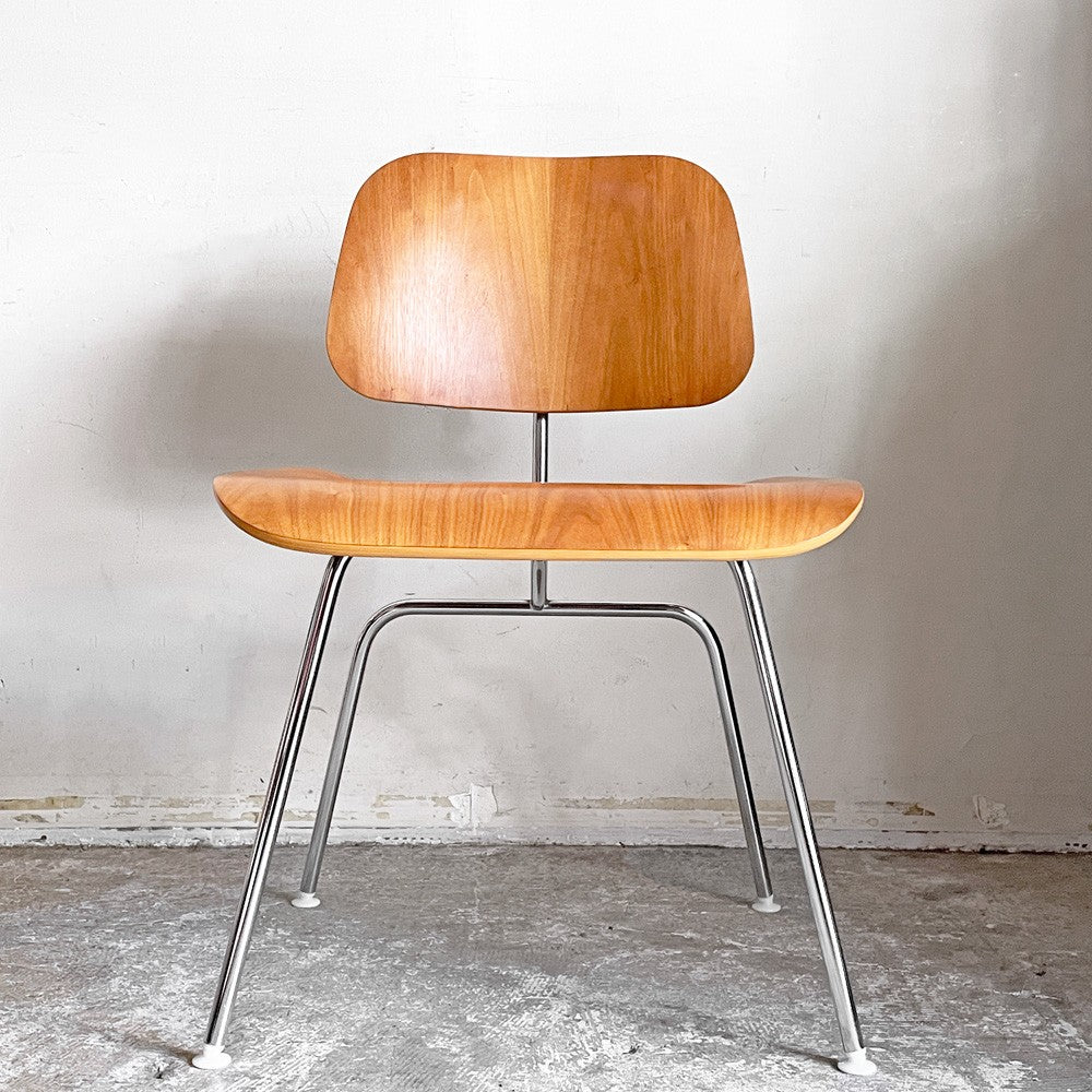 ハーマンミラー Herman Miller プライウッドダイニングチェア DCM メタルレッグ アッシュ材 C&R イームズ ミッドセンチュリー ■