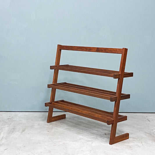 ウォールナット材 スモールシェルフ シューラック W68cm Timber Yard 購入品 店舗什器 ◎